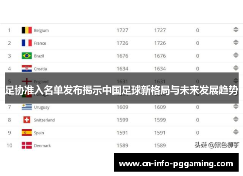 足协准入名单发布揭示中国足球新格局与未来发展趋势 足协准入名单发布揭示中国足球新格局与未来发展趋势